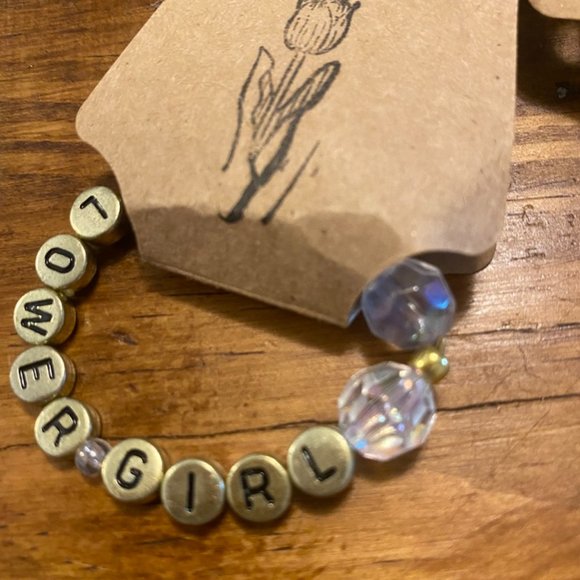Baby Flower Girl Bracelet - Picture 1 of 1